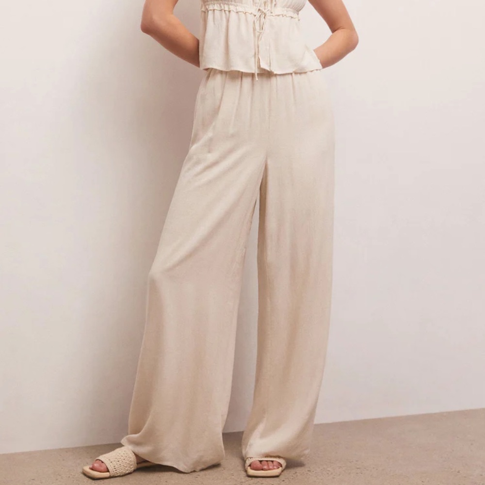 Z SUPPLY CHARMAINE LINEN PANT